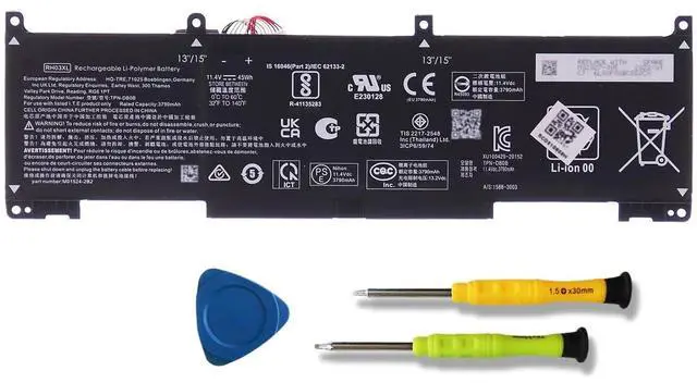 Main image of EFOHANA RH03XL Laptop Battery Replacement for HP ProBook 630 440 445 450 630 640 650 G8 Series HSTNN-IB9Q HSTNN-OB1T HSTNN-DB0B HSTNN-UB7X M01524-2B1 M01524-AC1 11.4V 45Wh 3790mAh