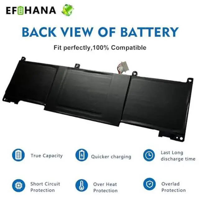 Alt view image 2 of 5 - EFOHANA RH03XL Laptop Battery Replacement for HP ProBook 630 440 445 450 630 640 650 G8 Series HSTNN-IB9Q HSTNN-OB1T HSTNN-DB0B HSTNN-UB7X M01524-2B1 M01524-AC1 11.4V 45Wh 3790mAh