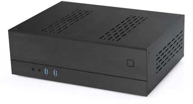Main image of Goodisory A02 0.12in Mini-Itx Aluminum Desktop Computer Chassis HTPC Chassis (Black)