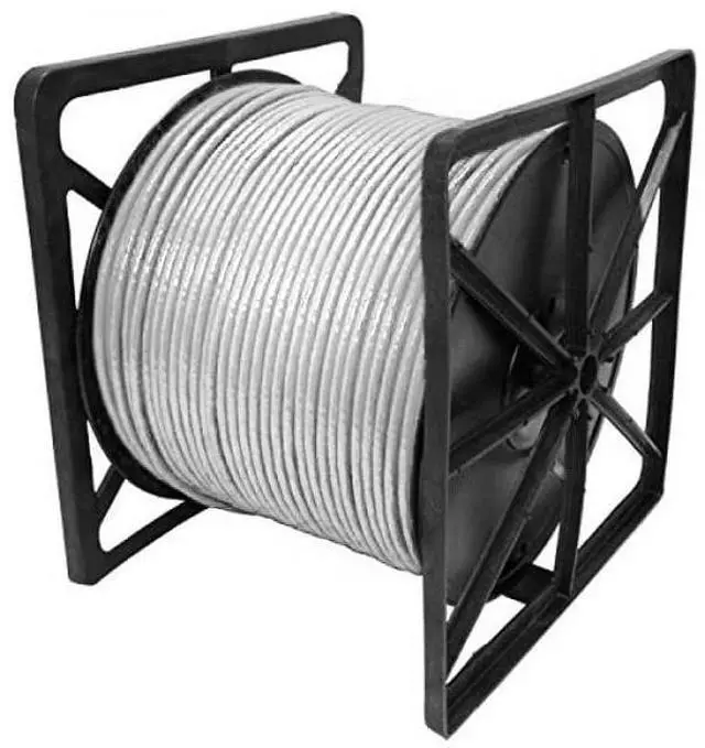 Alt view image 2 of 5 - Dripstone Cat6 Direct Burial Ethernet Cable  23AWG Solid UTP, Waterproof HDPE Insulated, Polyethylene (PE) Jacket for Indoor/Outdoor Installations (White - 1000 FT)