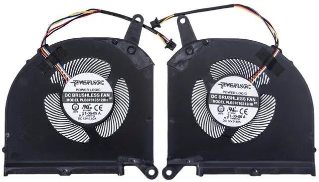 Main image of Replacement CPU+GPU Cooling Fan for Gigabyte Aero 15 OLED, AERO 17 HDR XA, RP75XA RP77XA, for Aorus 15G 17G YB XB WB KB SB YC XC YD XD KD, P/N: PLB07010S12HH (0.28 inch Thick)