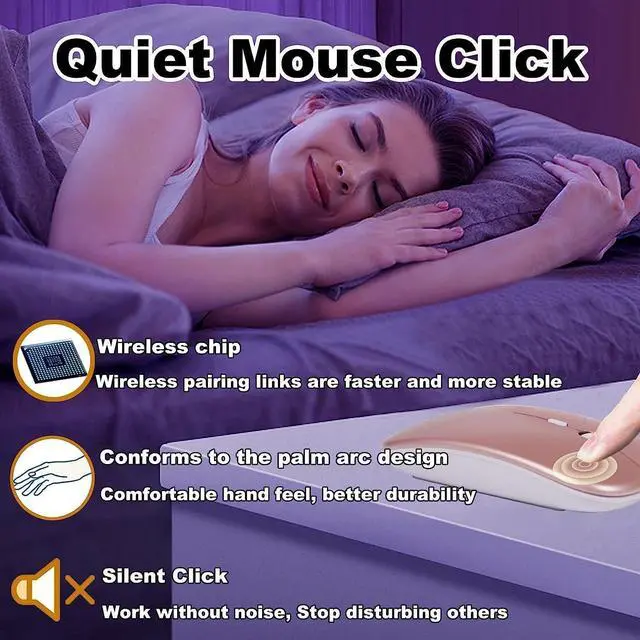 Alt view image 5 of 5 - Bluetooth Keyboard Mouse Portable Small Slim Compact Typewriter Ergonomic Travel Bluetooth Keyboard Mouse for iPhone iPad MacBook Pro Laptop Android Phone Samsung Tablet,Bluetooth Foldable Keyboad