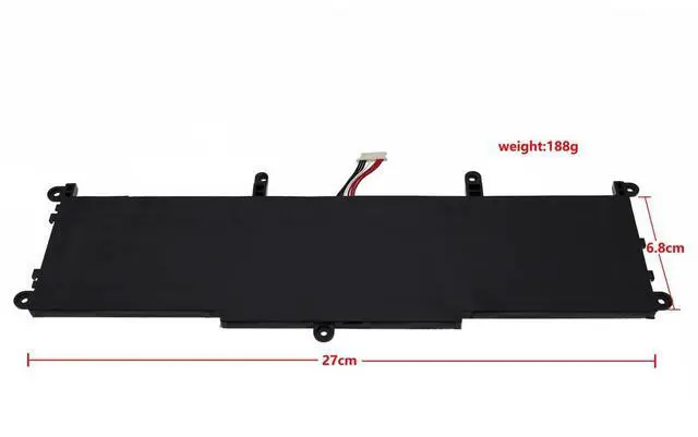 Alt view image 3 of 5 - Tanch Laptop Battery 505979-3S1P-1 Replacement for Chuwi Corebook X 14 CWI529 11.55V 4000mAh 46.2W