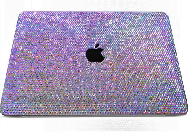 Alt view image 4 of 5 - Teazgopx Bling Rhinestone Case Compatible with MacBook Pro 16 inch 2020 2019 Release Model A2141,3D Glitter Sparkle Diamond Case Fashion Luxury Shiny Crystal Hard Shell for Women Girls