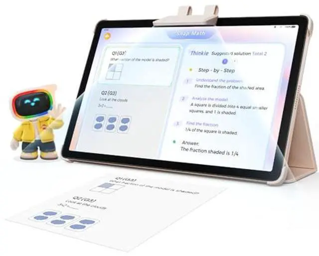 Main image of Think Academy AI Kids Tablet TalPad T100 - Educational Resource Content 2200+, AI Tutor Step-by-Step Student Learning Success, Parental Controls, 11" Eye-Care Screen T100 for PreK - G6 (Standard)