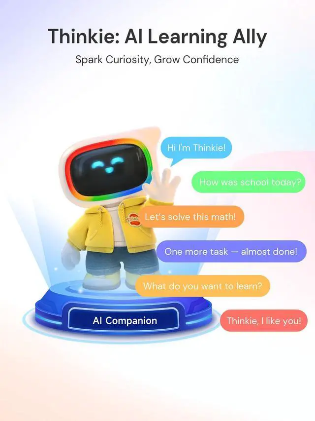 Alt view image 4 of 5 - Think Academy AI Kids Tablet TalPad T100 - Educational Resource Content 2200+, AI Tutor Step-by-Step Student Learning Success, Parental Controls, 11" Eye-Care Screen T100 for PreK - G6 (Standard)