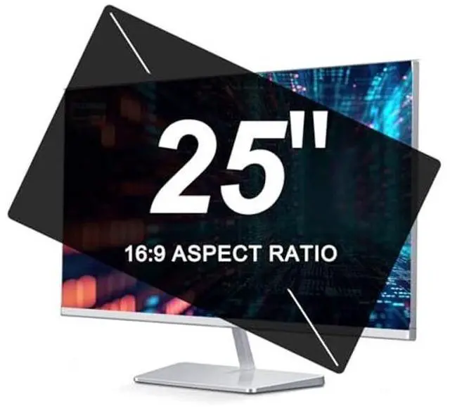 Main image of TYLGDSGS 25 Inch Computer Privacy Screen Filter 21.81Inx12.28In - Anti-Spy Data Security Computer Screen Privacy Shield - Anti Blue Light - Anti Glare Screen Protector Film,16:9 Widescreen Monitor