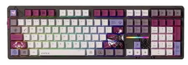 Main image of HOYOVERSE Honkai: Star Rail Kafka Backlight Mechanical Keyboard - Autumn Switch 108 Key