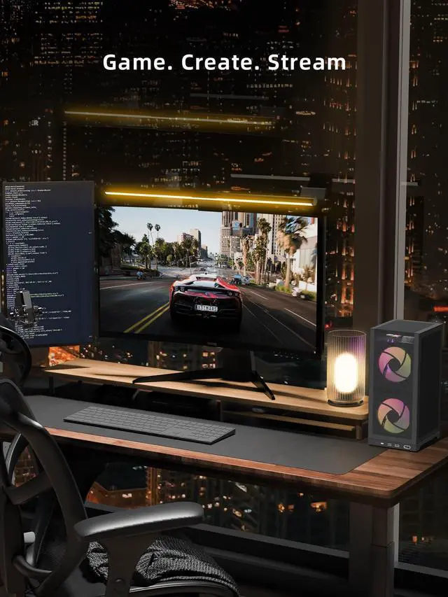 Alt view image 3 of 5 - ShinySnake L400 Mesh Mini ITX Gaming Case - 12.1L Small Form Factor High Airflow, Vertical GPU Mount up to 350mm, ATX PSU Compatibility, Cable Management, PCIe 3.0 & DP 1.4 Cable Included, Black