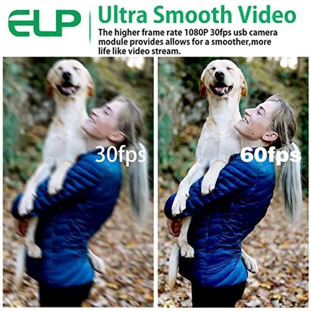 Alt view image 3 of 5 - ELP 1080P Dual Lens USB 3D Stereo Webcam Board for Computer and Raspberry Pi - AR0330 Binocular USB2.0 PC Camera Mini UVC USB Security Laser Engraver Laptop Lightburn