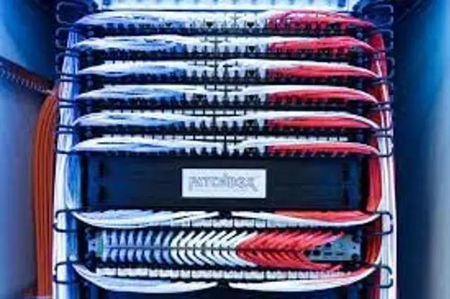 Alt view image 5 of 5 - PATCHBOX(r) Plus+ Cat.6a - 24-Port Patch Panel with Retractable Cable Management System for 19" Racks, Includes Flat 10GB Cables and Cassettes, Easy Network and Server Setups (UTP, Black, 1.8m / 30RU)