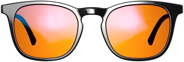 Main image of Swanwick HARVARD NIGHT SWANNIES - Premium Blue Light Blocking Glasses, Clear Lens, Block Blue Light from Gaming PC, Smartphone w/FREE $497 Training Course (Black, Regular)
