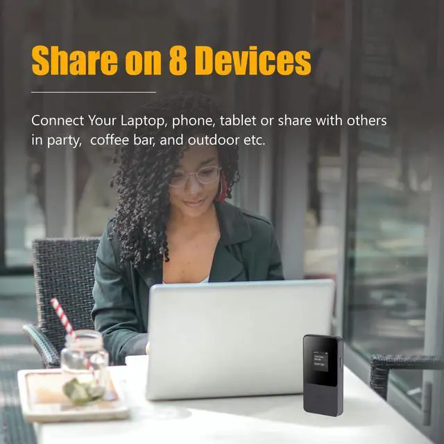 Alt view image 4 of 5 - Global Travel Mobile Hotspot Device 4G Pocket Router No Roaming fee Built-in SIM Card No Need Physical Card No Contract 150 Countries Travel Portable WiFi Hotspot 500GB for US