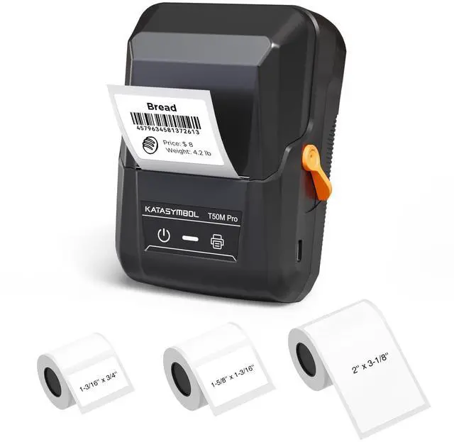 Main image of SUPVAN T50M Pro Bluetooth Label Maker Machine with 3 Tapes, Wide Waterproof Label, Versatile App with 40 Fonts and 450+ Icons, Inkless Labeler for Home, Kitchen, School, Office Organization, Black