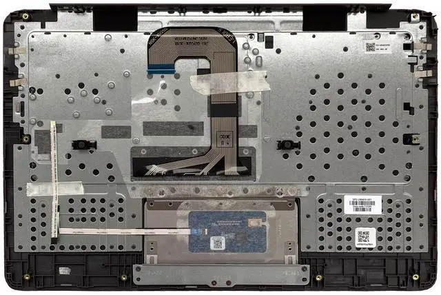 Alt view image 2 of 5 - Wzqrps Replacement for HP Chromebook 14 G6 CB14G6 CelN4000 Laptop Upper Case Palmrest Keyboard Touchpad Assembly Part L90459-001 Top Cover