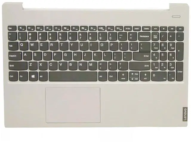 Main image of Wzqrps New Replacement for Lenovo Ideapad S340-15IWL S340-15API S340-15IIL S340-15 81N8 Laptop Upper Case Palmrest Non-Backlit Keyboard Touchpad Assembly Part 5CB0S18817 5CB0S18691 5CB0S18660 (Sliver)