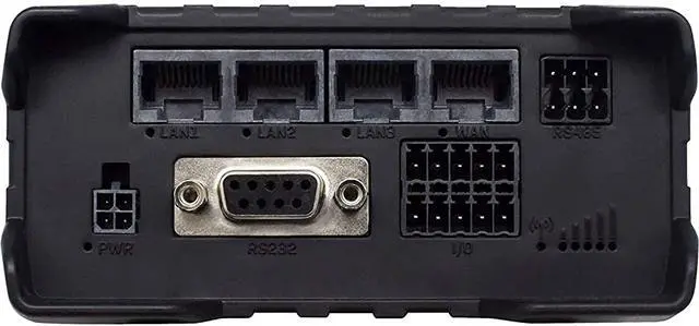 Alt view image 3 of 5 - Teltonika RUT955K034S0 Model RUT955 Industrial Cellular Router; Compatible with Verizon Only; 4G LTE (Cat 4), 3G, 2G Connectivity; Dual SIM; Up to 100 Simultaneous Wi-Fi Connections
