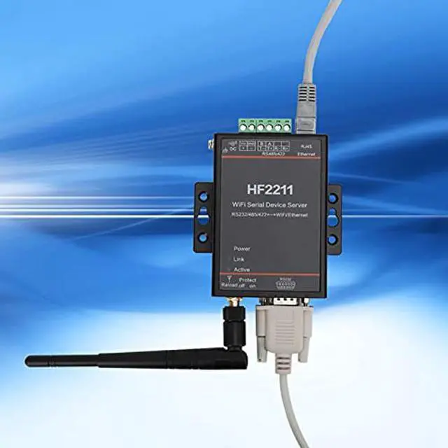 Alt view image 4 of 5 - HF2211 Serial Port Server, RS232 485 422 to and Amplifier Ethernet DTU Network Communication 5-3VDC
