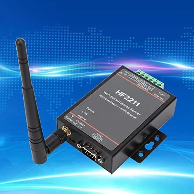 Alt view image 5 of 5 - HF2211 Serial Port Server, RS232 485 422 to and Amplifier Ethernet DTU Network Communication 5-3VDC