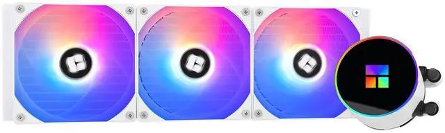 Main image of Thermalrlght Frozen Magic 360 White ARGB V2 Liquid CPU Cooler, AIO Pump Head Speed up to 2800RPM, TL-C12W-S V2 PWM Fans,for AMD/AM4/AM5, Intel LGA1150/1151/1200/2011/1700, Computer CPU Liquid Cooler