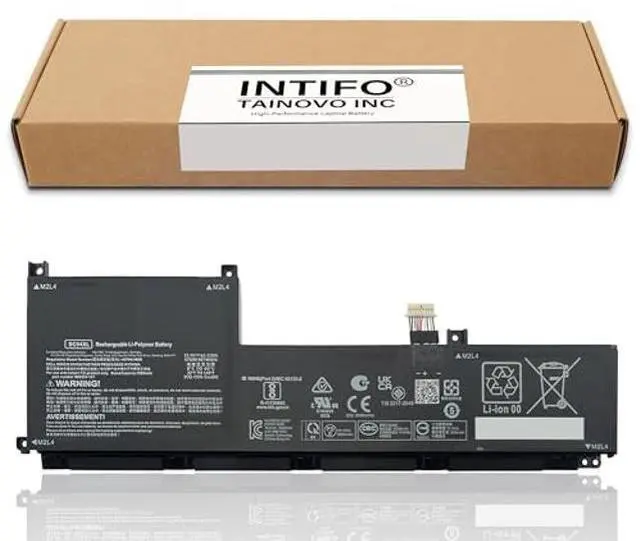 Alt view image 2 of 5 - INTIFO 63.32Wh SC04XL Laptop Battery Compatible with HP Envy 14-EB 14-EB0002TX 14-EB0007NA 14-EB0010CA 14-EB0103NW 14-EB0503TU 14-EB1001NL 14-EB1028NF 14-EB1390ND HSTNN-IB9R M07392-005 M08254-1C1