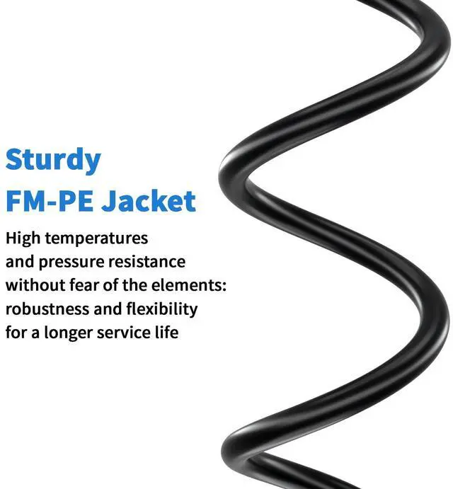 Alt view image 2 of 5 - YSONG Cat 8 Ethernet Cable 250t,High Speed 40Gbps,2000Mhz,26AWG,Gold Plated RJ45 Connector,for Outdoor&Indoor Weatherproof UV,for/PC/Modem/Router/Gaming,Faster Than Cat7/Cat6/Cat5