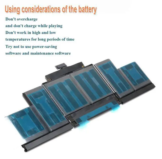 Alt view image 5 of 5 - VUOHOEG A1494 Laptop Battery Replacement for MacBook Pro 15 inch Retina A1398 (Late 2013 & Mid 2014);fit Retina ME293 ME294