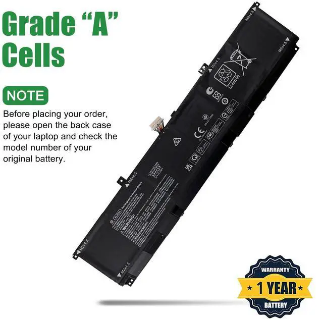 Alt view image 4 of 5 - JIAZIJIA KL06XL L85885-005 Laptop Battery Replacement for Hp Envy 15-EP0000NS 15-EP0000NU 15-EP0001NK 15-EP0098NR Series Notebook HSTNN-IB9M L85853-1C1 11.58V 83.14Wh 6821mAh