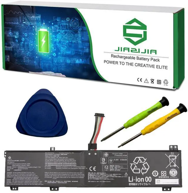 Main image of JIAZIJIA L20C4PC2 5B11B53889 SB11B53887 Laptop Battery Replacement for Lenovo Legion 5-17ACH6 5-17ACH6H 5-17ITH6 5-17ITH6H Series Notebook L20M4PC2 5B11B53885 SB11B53884 15.36V 80Wh 5210mAh