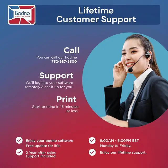 Alt view image 5 of 5 - Bodno Seaory S25 Single Sided ID Card Printer & Complete Supplies Package ID Software and Camera - Bronze Edition