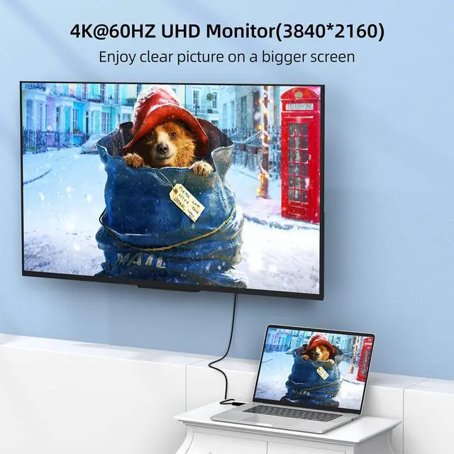 Alt view image 2 of 5 - UKYEE DisplayPort Cable 10ft 10-Pack, Monitor Cable (Display Port) DP to Displayport 1.2 Cord 10 feet Compatible with DP 1.1/1.2 Supports 1440P@144HZ,2K@144Hz, 4K@60Hz-Black,Gold Plated