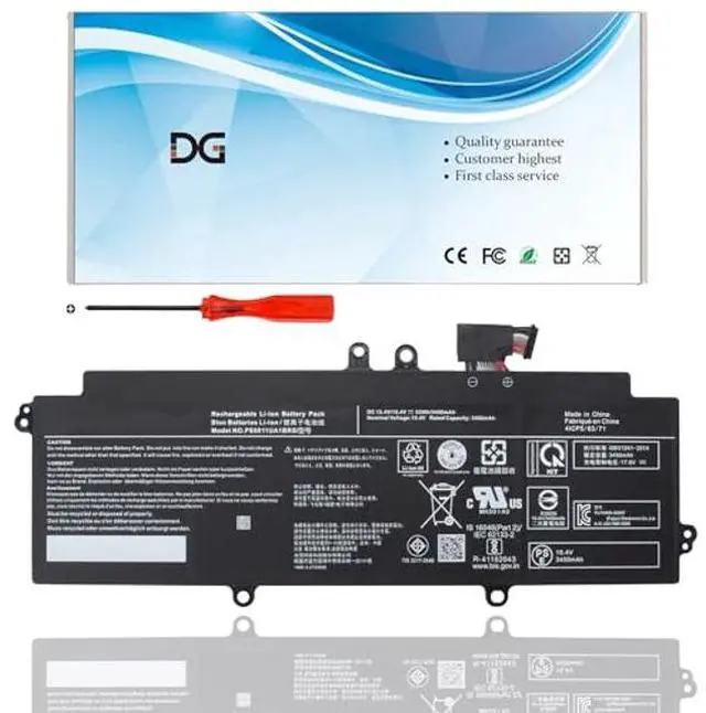 Main image of DGFTB PS0011UA1BRS Laptop Battery for Toshiba Dynabook Portege X30L-J PCR10A-009003 PCR10L-13L011 PCR10T-04N00X PCR12U Series 4ICP5/63/71(15.4V 53Wh/3450mAh 4-Cell)