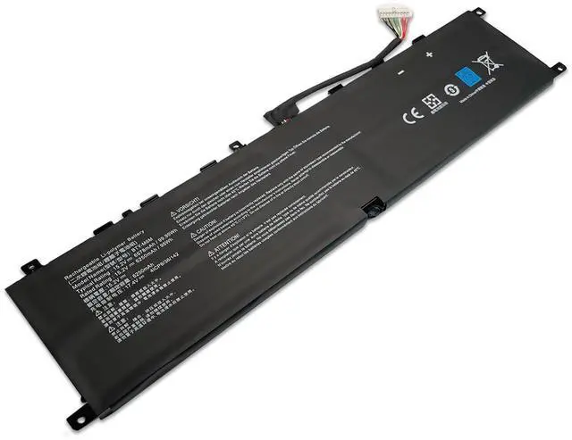 Main image of Hubei BTY-M6M Laptop Battery Replacement for MSI Creator 15 A10SD A10SF GS66 Stealth 10SFS 10SGS 10SE-045 10UG GE66 Raider 10SFS WS66 10TMT-207US GE76 Raider 10UH Series (15.2V 99Wh 6250mAh)
