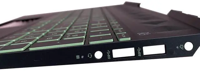 Alt view image 4 of 5 - Replacement for HP Gaming Pavilion 15-DK 15-DK0126TX TPN-C141 Laptop Upper Top Cover Case Palmrest Backlit Keyboard Assembly Part L57593-001 AP2K8000310