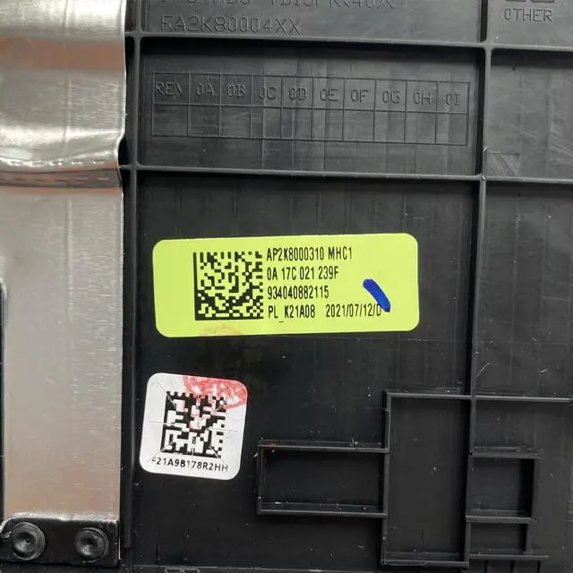 Alt view image 3 of 5 - Replacement for HP Gaming Pavilion 15-DK 15-DK0126TX TPN-C141 Laptop Upper Top Cover Case Palmrest Backlit Keyboard Assembly Part L57593-001 AP2K8000310