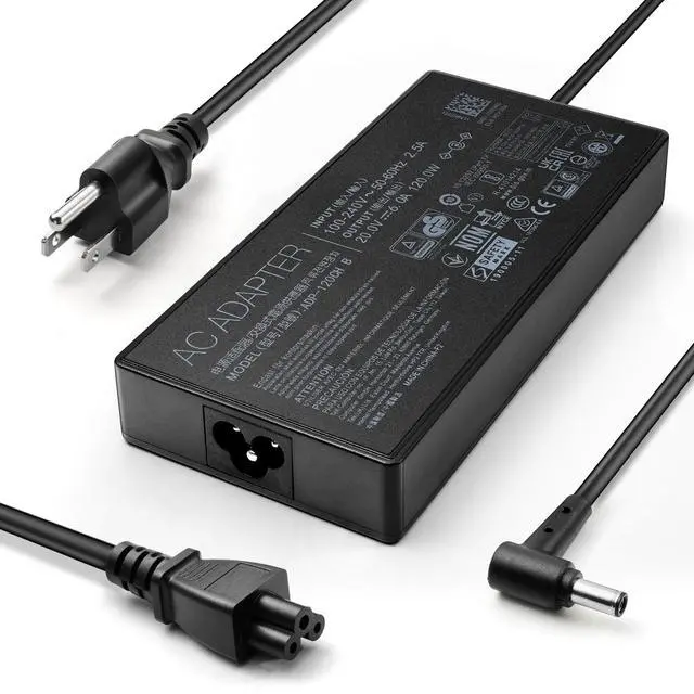 Main image of 120W Charger for MSI GF63 GV15 GV15-Thin-11SC GF63 Thin 10 11 12Th Intel Core Laptop MS-16R5 MS-16R6 MS-16R7 ADP-120VH D A17-120P2A MSI Laptop Charger
