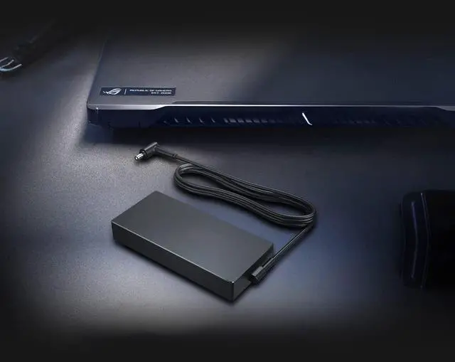 Alt view image 5 of 5 - Slim 180W Genuine Charger for Asus Zephyrus G15 GA502 GA502D GA502DU GA502I GA502IU GA502DU-BR7N6 GA502DU-ES74 GA502DU-PB73 GA502DU-WB73 GA502IU-ES76 Gaming Laptop 20V 9A Power Supply Adapter Cord