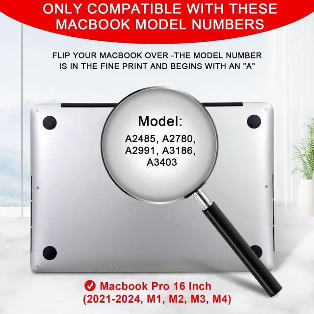 Alt view image 2 of 5 - Magnetic Privacy Screen for MacBook Pro 16 Inch (2021-2024, M1, M2, M3, M4), Removable MacBook Laptop Privacy Screen Protector, Anti Blue Light Glare Filter for Mac Pro 16.2" Laptop Computer