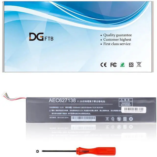 Main image of DGFTB HD627138 AEC627138 Laptop Battery for ONE OnexPlayer 1S Game Player with Capacity 11.55V 58.91Wh/5100mAh with Repair Tools one Set Replacement