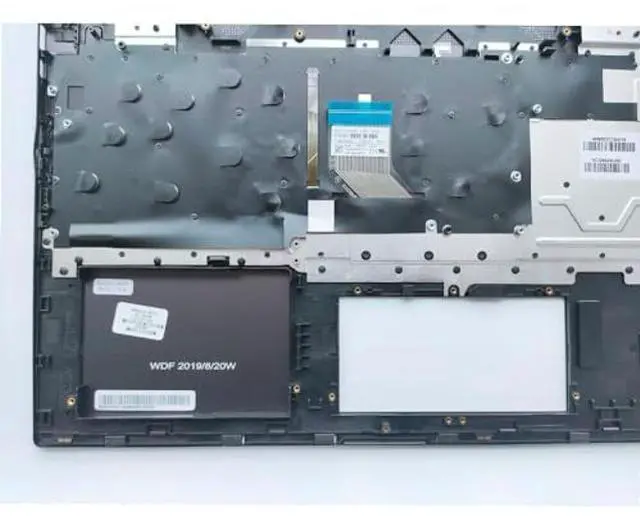 Alt view image 5 of 5 - wzqrps Replacement for HP Envy X360 15-CN 15M-CN0011DX 15M-CN 15T-CN 15-CN1073WM Laptop Upper Case Palmrest Backlit Keyboard Assembly Part L20748-001 609939-001 L32767-001 Black