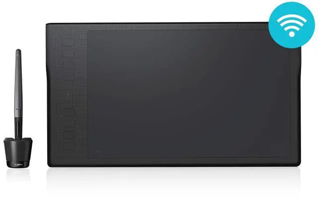 Main image of HUION Inspiroy Q11K Wireless Graphic Drawing Tablets with 8192 Pressure Sensitivity 8 Customizable Shortcut Keys, 11 x 6.87 inches Digital Pen Tablet for Mac, Windows PC