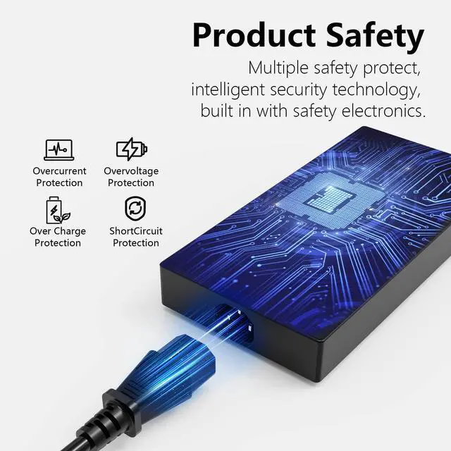 Alt view image 2 of 5 - 230W AC Adapter Charger for Lenovo Legion 5 Y740-17ICH Y740-15IRH Y740-17IRH Y740-15IRHg Y740-15ICHg Y740-17IRHg Y540-15IRH Y540-17IRH aptop Power Adapter Supply