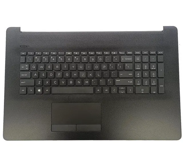 Main image of Replacement for HP Pavilion17BY 17-by 17CA 17-CA Laptop Upper Top Cover Case Palmrest Not-Backlit Keyboard Touchpad Assembly Part L48409-001 6070B1546701