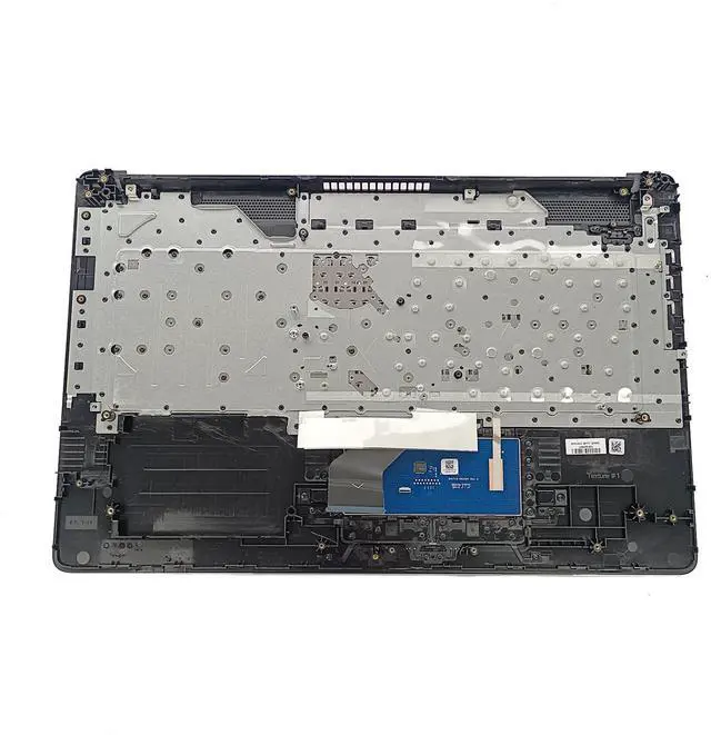 Alt view image 2 of 5 - Replacement for HP Pavilion17BY 17-by 17CA 17-CA Laptop Upper Top Cover Case Palmrest Not-Backlit Keyboard Touchpad Assembly Part L48409-001 6070B1546701