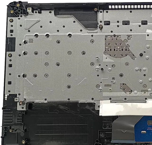 Alt view image 3 of 5 - Replacement for HP Pavilion17BY 17-by 17CA 17-CA Laptop Upper Top Cover Case Palmrest Not-Backlit Keyboard Touchpad Assembly Part L48409-001 6070B1546701