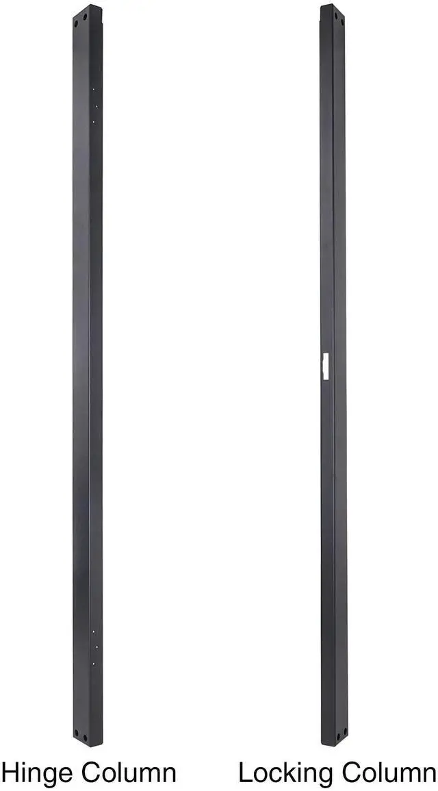 Alt view image 4 of 4 - Sound Town Server Rack Doors, for STRK-M30U Server Rack (STRK-DS30U)