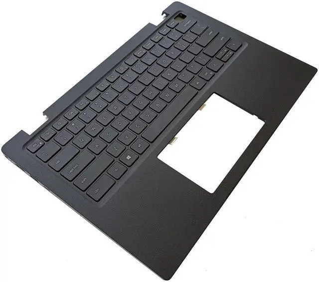 Alt view image 4 of 5 - 02RM93 2RM93 04PX9K 4PX9K Replacement for Dell Latitude 14 3420 E3420 Laptop Upper Top Cover Case Palmrest Not-Backlit US Keyboard Assembly Part Black