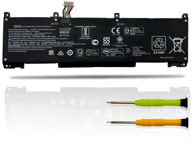 Main image of UGXKNAE RH03XL M01524-1D1 M02027-005 Laptop Battery for HP ProBook 430 440 445 450 630 640 650 G8 ZHAN 66 Pro 14 G4Series HSTNN-IB9Q HSTNN-OB1T HSTNN-DB0B HSTNN-UB7X M01524-2B1 M01524-AC1 RHO3XL 45Wh