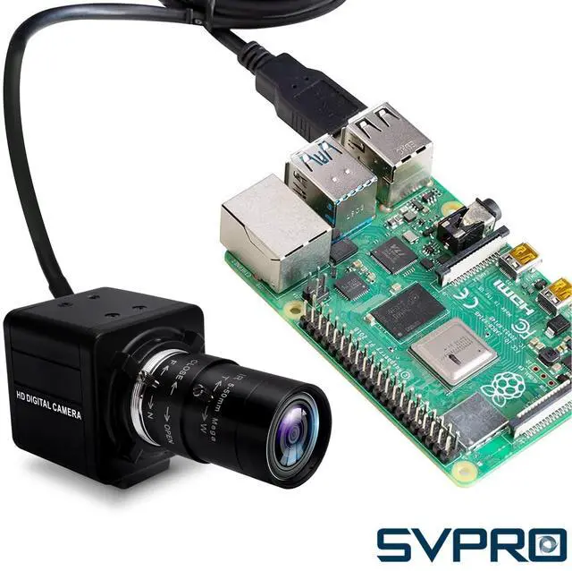 Alt view image 5 of 5 - SVPRO 260fps High Speed Glof Swing Camera 1080P 60fps Manual Focus Computer Webcam with 5-50mm Lens 10X Optical Zoom Close-ups for Windows Linux MacOS Android Raspberry Pi