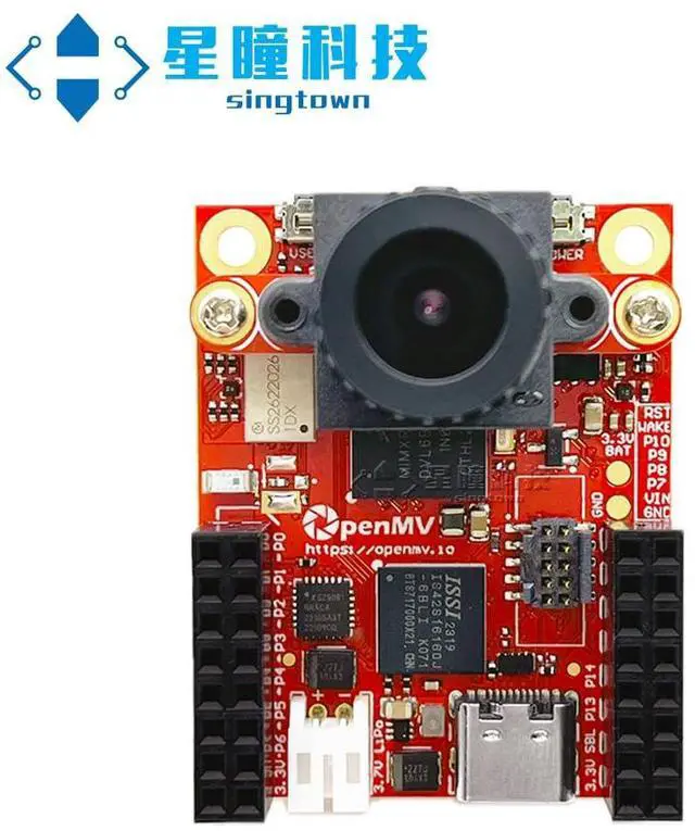 Alt view image 3 of 5 - SingTown OpenMV Cam RT1062 Genuine SingTown - Enterprise Industrial Smart AI Camera 5MP High Definition Image Processing IoT Machine Learning Object Detection TensorFlow Robotics